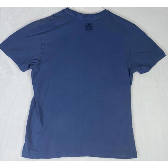 Life Is Good T Shirt M Work From Home Pants Optional S/S Dog XXL Blue Crew Neck - Picture 8 of 10